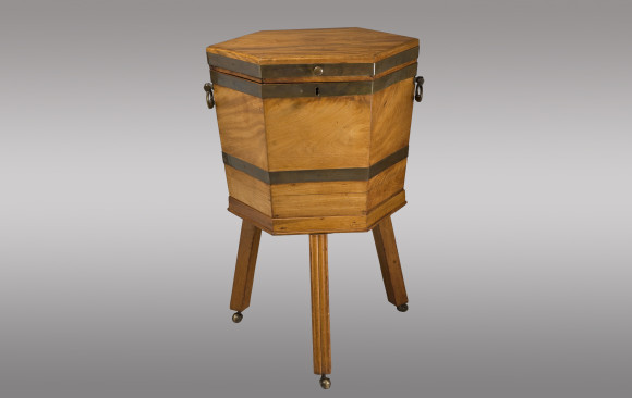 George III mahogany Wine Cooler<br/>Circa 1790