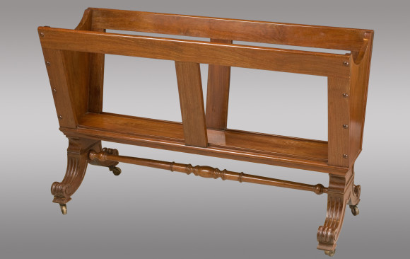 A William IV mahogany Folio Stand<br/> Circa 1840