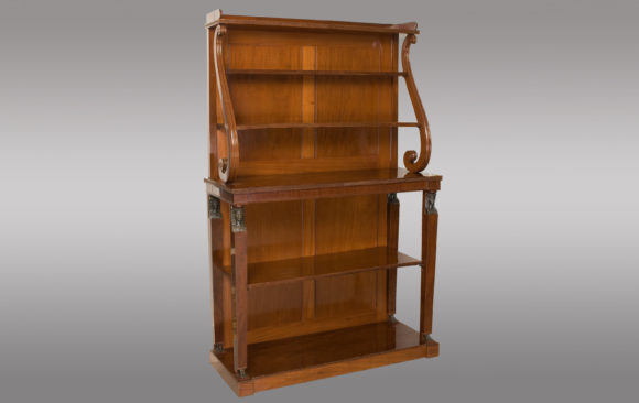 A fine quality open Bookcase<br/>Regency Period <br/> Early 19th. Century